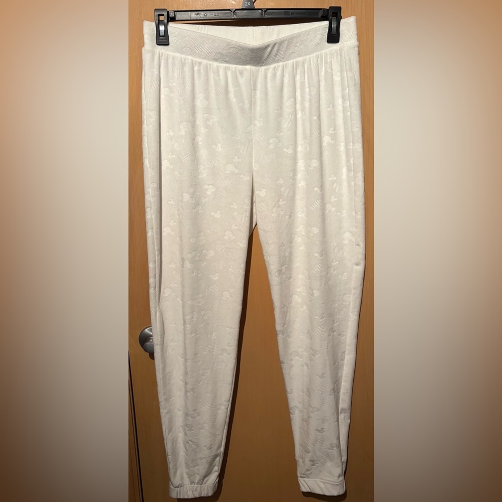 Disney Mickey Mouse Soft Velour Lounge Pants Women’s Size Medium